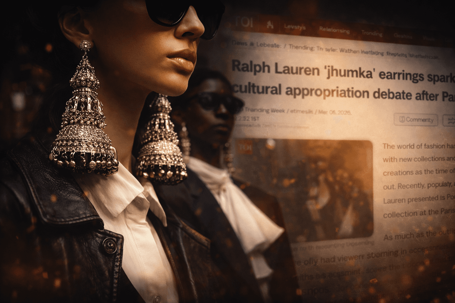 Ralph Lauren Jhumka Controversy